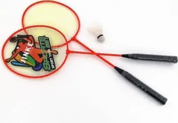 Set badminton Adar, 2 raketa, 1 kokë topi, me çantë