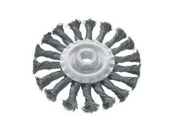 Furçë rrethore çeliku për grinder Modeco MN-69-114, 150mm, fijë M14