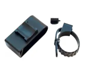 Set aksesorësh sigurie Sinox WL793 për WL799, kapëse plastike, rryp rregullues, i zi