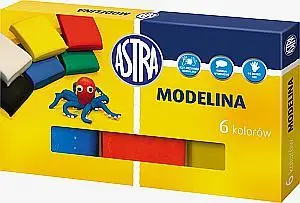Ngjyra argjile Astra, 6 ngjyra