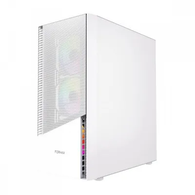 Kuti kompjuteri Gembird Fornax 4300, MIDI Tower ATX, ARGB, e bardhë - 1