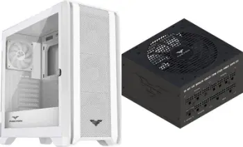 Kuti kompjuteri PREYON Nest Windy, ATX, me furnizues 750W 80 Plus Gold, e bardhë