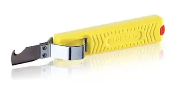 Thikë për kabllo Jokari No 28H Standard 10282, diapazon 8–28 mm, dorezë ergonomike, e verdhë
