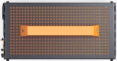Kuti kompjuterike Jonsplus Z20, Micro ATX, me dorezë bartëse, e zezë portokalli - 5