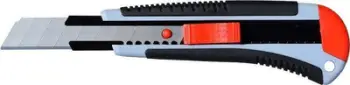 Thikë prerëse Abraboro, teh 18 mm, SOFT GRIP
