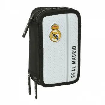 Kuti lapsash Triple Real Madrid C.F., 36 copë, 12.5 x 19.5 x 5.5 cm, e bardhë gri