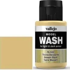 Ngjyrë uji Vallejo Model Wash 76522 Desert Dust, 35ml, bezhë e hapur