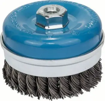Furçë teli Bosch Pot Brush 1608614002, 100mm, për mulli këndor