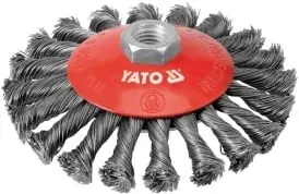 Furçë teli YATO YT-4764, 125mm, çelik