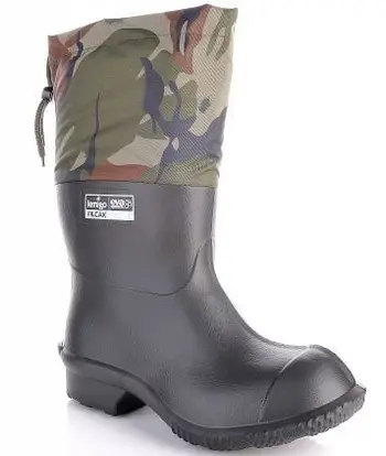 Çizme gome Lemigo Filcak EVA 802, madhësia 41, me jakë camo, të zeza