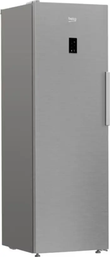 Ngrirës vertikal Beko B3RMFNE314XB, 275L, 185 x 60 cm, ngjyrë çeliku