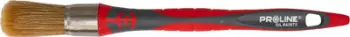 Furçë rrumbullake Proline Premium 25mm, dorezë TPR, çelik inox