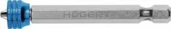 Set bite kaçavide Högert Technik PH2, 65mm, mbajtës magnetik, gri