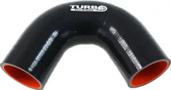 Furçë silikoni TurboWorks Pro Elbow 135°, 25mm, e zezë
