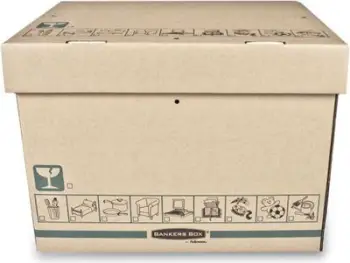 Kuti magazinimi Fellowes Extra Strong Medium, kapacitet 35kg, karton i bardhë