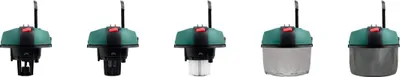 Thithëse elektrike Humberg HM-400, 1200W, e zezë / e hirtë / e gjelbër - 7