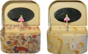 Kuti muzikore Adar Carillon Music Box, mekanike, melodia Für Elise, ngjyra MIX