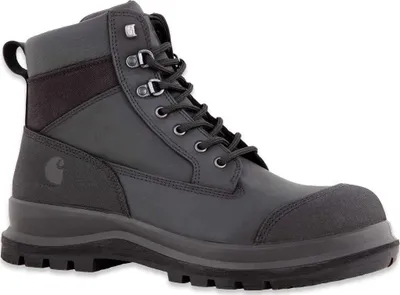Çizme pune Carhartt High Work, rezistente ndaj ujit, taban Vibram, të zeza - 1