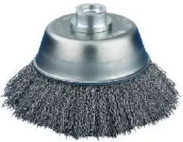 Furçë teli Abraboro End Brush AB99010711, 100mm, M14, tel i përdredhur