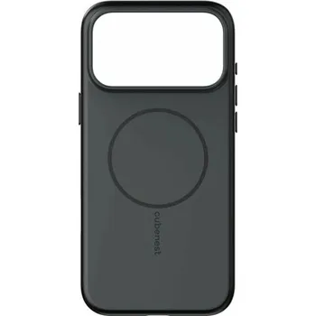Kuti mbrojtëse Cubenest për iPhone 17 Pro Max, me MagSafe, matte, e zezë - 1