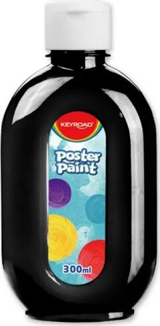 Ngjyrë poster Keyroad Color Do It Yourself, 300ml, e zezë