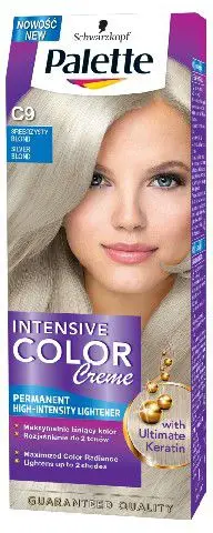 Ngjyrë për flokë Palette Intensive Color Creme, Nr. C9-Silvery Blonde
