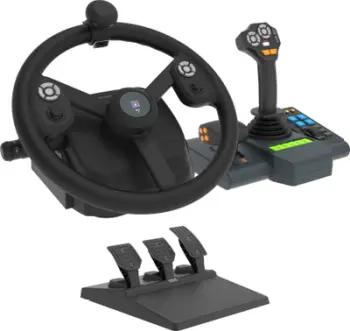 Timoni lojërash Hori Farming Control System, për PC Windows 10 11, 76 butona, i zi