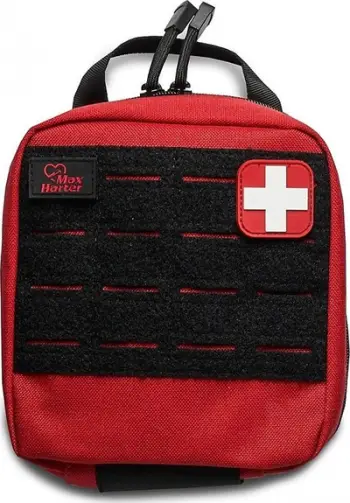 Kuti ndihme e pare Herlitz Company First Aid Kit MaxHarter Basic, per zyra, e kuqe