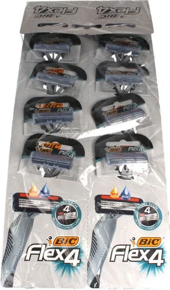 Set brisqe rroje Bic Flex4, 10 copë - 1