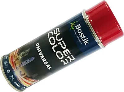 Ngjyrë spraj Ruby 3003, për metal dhe plastikë, 400ml, e kuqe - 2