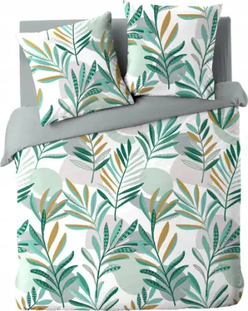 Set çarçafësh Promo Linen Louna, One Size, i gjelbër