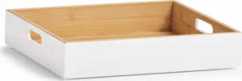Kuti organizuese Zeller Bamboo Organizer Box, bambus, 30x27x6 cm, ngjyrë natyrale