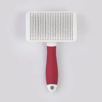 Furçë vetëpastruese për qentë dhe macet Over Zoo OVER Self-Cleaning Brush 360 S, madhësia S, gri