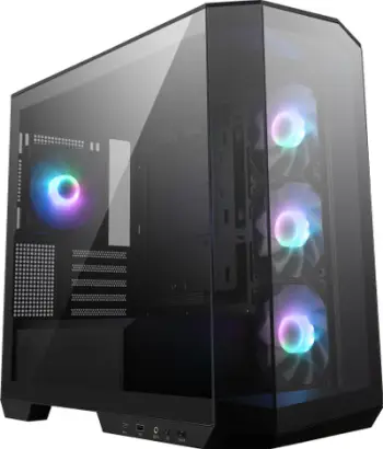 Kuti PC MSI MAG Pano 100R PZ, MIDI Tower, xham i temperuar, e zezë