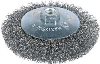 Furkë rrotulluese EPM Disc Angle Brush ZN E-561-4100, 100mm, për metal