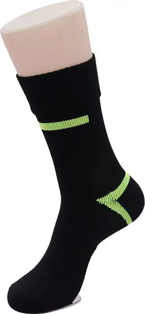 Çorape Guto Waterproof, të papërshkueshme nga uji, të frymëmarrjes, jeshile e zezë, madhësia S
