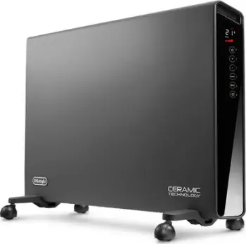 Ngrohës konvektor DeLonghi HX65L22, 2200W, 3 nivele fuqie, i zi gri