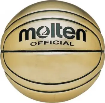 Top basketbolli koleksionues Molten BG SL7, madhësia 7, dekorativ, ngjyrë ari