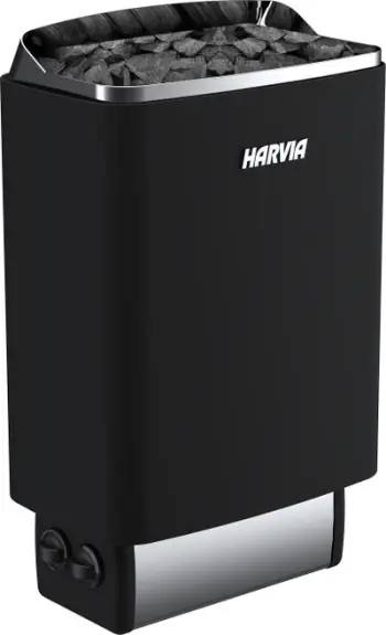 Ngrohës saune Harvia Top Steel M90, 9.0 kW, i zi