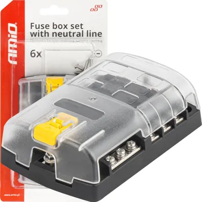 Kuti siguresash AMiO AMIO-03833, 6 dalje, me linjë neutrale - 1