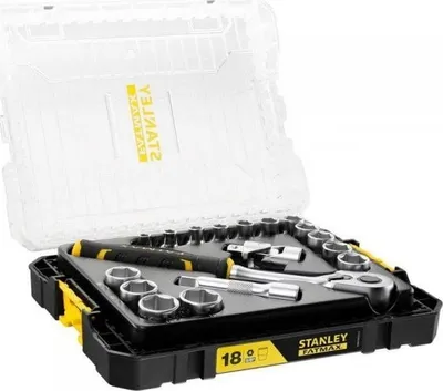 Set çelësash Stanley Fatmax, 18 copë, 3/8", PRO-STACK - 1