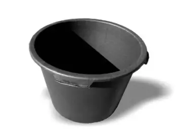 Kuvë ndërtimi Top Trade, 65L, plastik, i zi