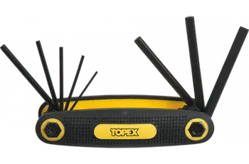 Set çelësa imbus Topex 35D958, 1.5–6mm, 8 copa, multifunksional