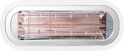 Ngrohës Wishco MINI, 2000W, Ultra Low-glos, i zi - 1