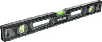Nivel alumini PROLINE PREMIUM, 80cm, 3 fluska, magnetik