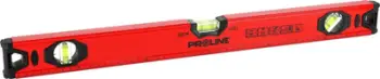 Nivel matës PROLINE Standard, 100 cm, 3 flluska, i kuq
