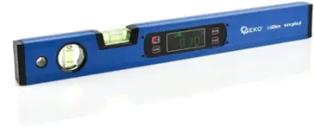 Nivel digjital magnetik Geko 40 cm, ekran digjital, alumini, blu