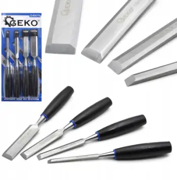 Set daltash për dru Geko G40070, 4 copë, 6-24mm