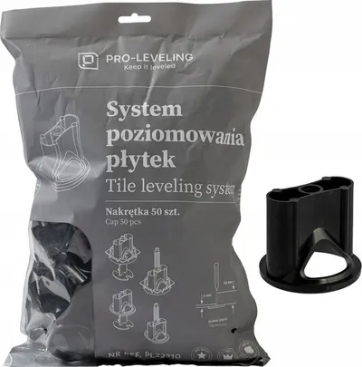 Dado niveli për pllaka Pro Leveling, set 50 copë, plastike - 2