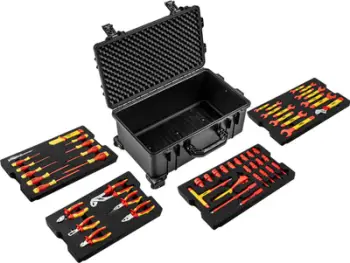 Kuti veglash Neo Tool Set 01-311, 52 pjesë, 22", IP67, e zezë